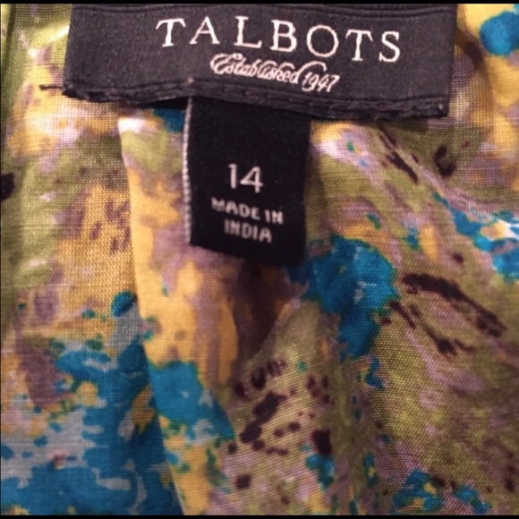 Silk Flowered Wrap Blouse - Picture 4 of 5